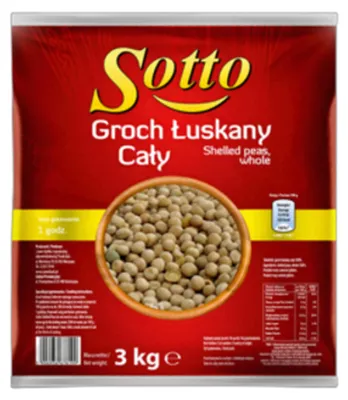 Obrázek produktu pro Groch łuskany Sotto 3 kg