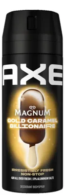 Image de Axe Deospray - Gold Magnum Caramel Billionaire 150ml