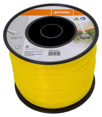 Produktbild von Stihl 00009302542, Rasentrimmer-Linie, Gelb, 162 m, 1 Stück(e), 3 mm