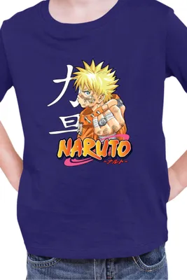 Immagine prodotto di Maglietta per bambini Naruto Naruto 06, 12-13 Jahr - 152 , Bleu foncé