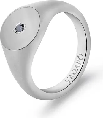 Produktbild von Fingerringen Siegelring Sagapò Silber 19 Kollektion - mann