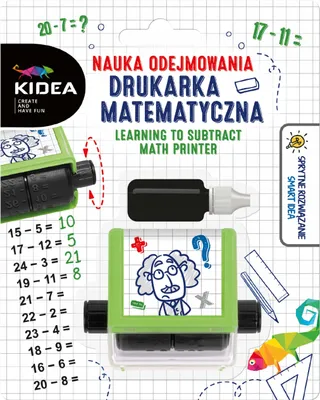 Obrázek produktu pro Matematická tiskárna pro výuku odčítání Kidea