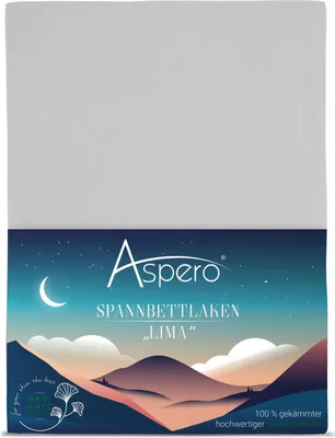 Produktbild von Aspero Kinderspannbettlaken aus Baumwolle