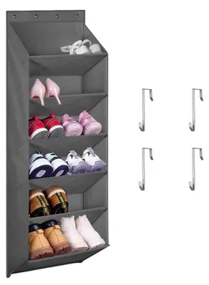 Produktbild von Schuhregal hängend - Schuhregal für Türen - Schuhorganizer - Multifunktionale Schuhschrank - Garderobe - Für Schränke