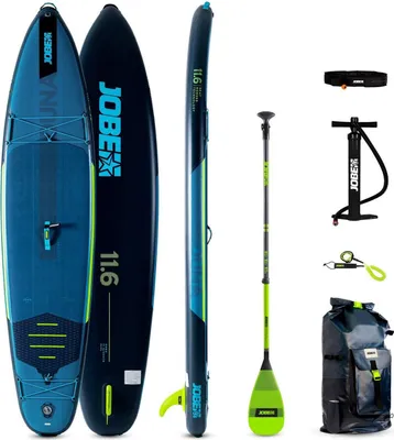 Image de Ensemble complet de planche de surf et de stand up paddle Jobe DUNA SUP 11,6