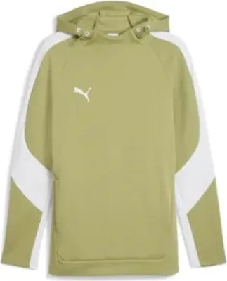 Produktbild von Puma Teamevostripe Kapuzensweat Herren - Olive
