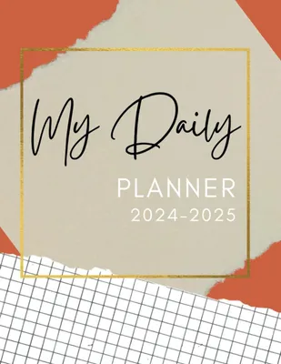 Productafbeelding van Planner voor dagelijks gebruik - Takenlijst en notities - Formaat 21,6 x 27,9 cm