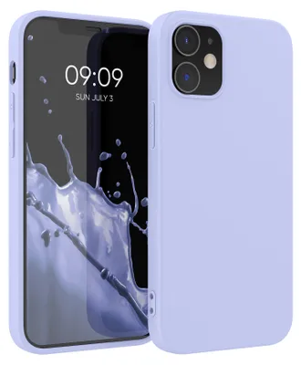 Produktbild von kwmobile Handyhülle für Apple iPhone 12 / iPhone 12 Pro Hülle - TPU Case - Kabelloses Laden - Schutzhülle Cover in Pastell Lavendel