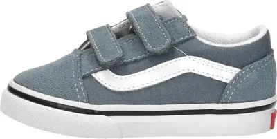 Image de Vans TD Old Skool Klittenband Laag - blauw - Maat 23.5