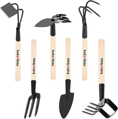 Image de KOTARBAU - Mini-kit de 6 outils de jardinage - Kit complet pour l'entretien du jardin