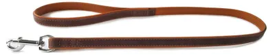 Produktbild von Das Lederband Hundeleine Roma mocca/cognac, Länge: 110 cm / Breite: 14 mm