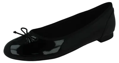 Immagine prodotto di Clarks Couture Bloom, scarpe in pelle nera da donna, taglia 3.5