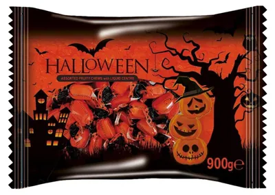 Zdjęcie produktu dla Capico Halloween, mieszanka karmelu z owocowym nadzieniem, 900g