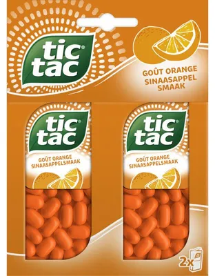 Immagine prodotto di Tic Tac Duo Pack Orange 2x49g Mix di caramelle fruttate alla menta Kaufland IT