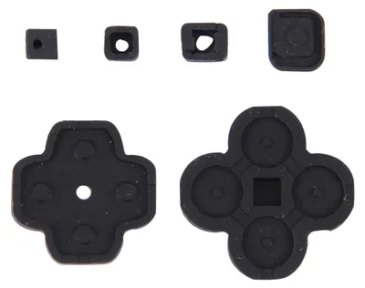 Produktbild von Für Nintendo 3DS Tastenanschlag Gummi Ersatzteil Reparatur Zubehör Konsole