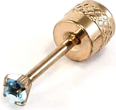 Produktbild von Steckerohrring Glare 844 aus Chirurgischem Stahl, anti-allergisch, 12,2 mm, einzeln