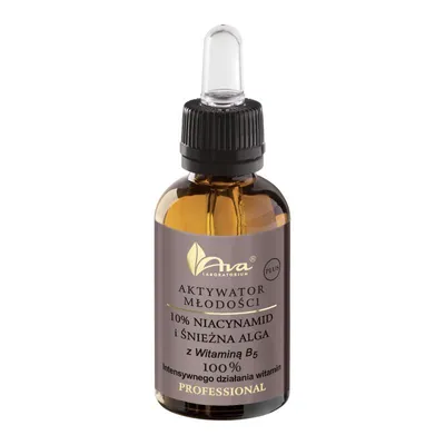 Obrázok produktu pre Ava Laboratorium Aktywator Młodości Plus serum 10% Niacynamid i Śnieżna Alga, 30ml
