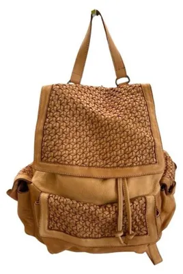 Produktbild von BZNA Bag Emely Beige Backpacker Designer Rucksack Damentasche Schultertasche
