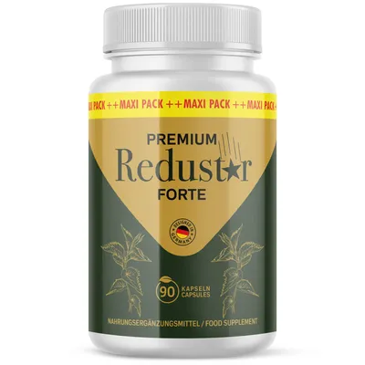 Produktbild von Premium Redustar Forte Kapseln | Ideal begleitend für dein Ziel | mit Apfelessigpulver | 90 Kapseln Inhalt