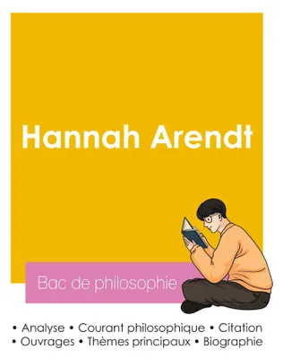 Produktbild von Réussir son Bac de philosophie 2026 : Analyse du philosophe Hannah Arendt