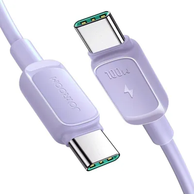 Obrázek produktu pro Datenkabel Multi-Colour Series A14 Ladekabel USB-C/USB-C-C-Cable 100 W 1,2 m Lila