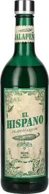 Image de El Hispano Jalapeño Liquor 30% Vol. 0,7l