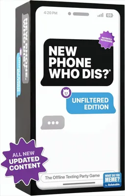Produktbild von WHAT DO YOU MEME? New Phone, Who Dis? - Partyspiel für Erwachsene