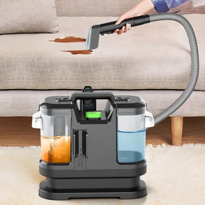 Immagine prodotto di Aspirapolvere portatile per tappeti - Potenza di aspirazione: 12 kPa - Potenza: 450 W - Serbatoio dell'acqua: 1,8 litri