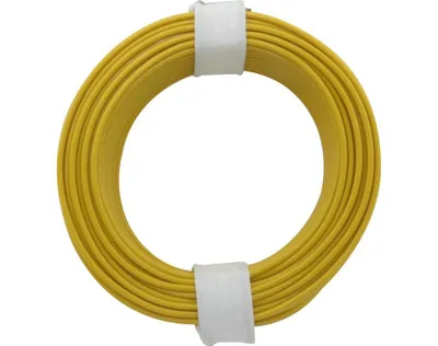 Immagine prodotto di Cavo intrecciato in rame  0,14 mm² / 10 m / giallo