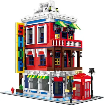 Produktbild von Wange Architect 6311 – Eckladen, 2347 Teile | Architekturbausatz London