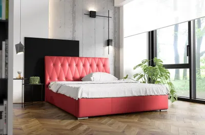 Produktbild von Doppelbett Bettrahmen Ehebett Bettgestell Bett Polsterbett Betten Polyester