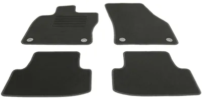 Fußmatten Set für Skoda Karoq, Bj. 11/2017-, schwarz
