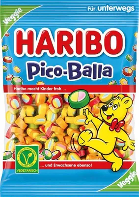 Zdjęcie produktu dla Fasolki galaretkowe Pico-Balla 85 g – Haribo