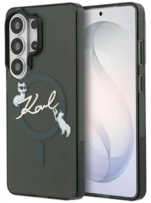 Obrázek produktu pro Karl Lagerfeld IML KC Script MagSafe - kryt pro Samsung Galaxy S26 Ultra (černý)