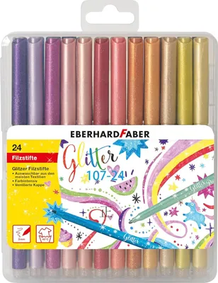 Immagine prodotto di EBERHARD FABER 551024 EBERHARD FABER Filzstifte farbsortiert