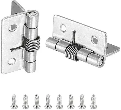 Zdjęcie produktu dla Zawiasy – stal nierdzewna – zestaw 4 sztuki – 3,8 cm