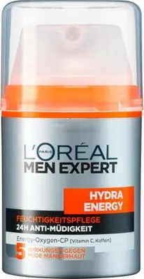 Produktbild von Loreal Men Hydra Energy Anti-Müdigkeit Feuchtigkeitspflege 50ml