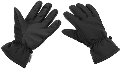 Produktbild von Fingerhandschuhe, Softshell, schwarz, 3M? Thinsulate?