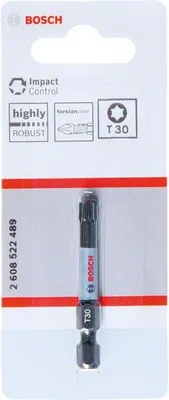 Produktbild von Bosch Impact Control T30 Power Bit, 1 Stk. - 2608522489