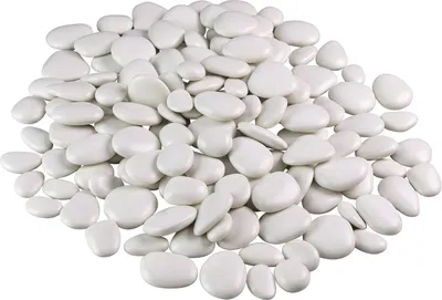 Produktbild von Kunststoffsteine ca. 2,5kg weiß