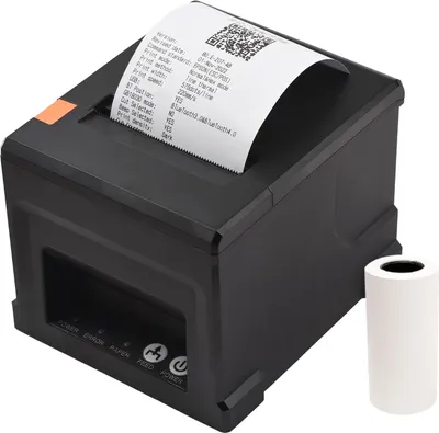 Produktbild von 80mm Thermo Bondrucker Bluetooth & USB-Schnittstelle mit automatischem Schneidegerät Unterstützung ESC / POS