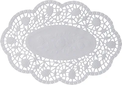 Produktbild von Ovale Tablettdeckchen 17x24cm, 500 Stück