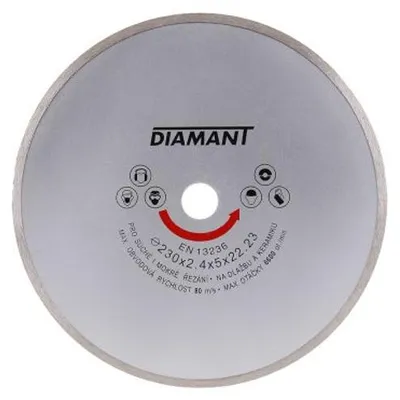 Productafbeelding van BRÜDER MANNESMANN M 1244-230. Diamantzaagschijf, volrand, 230 mm