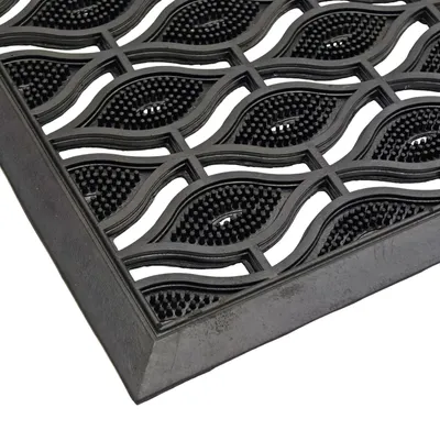 Obrázek produktu pro Gumová čisticí venkovní vstupní rohož FLOMA EP11 - 45 x 75 x 1 cm