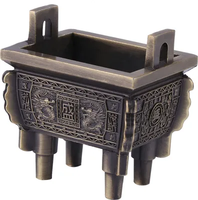 Produktbild von Mini Räucherstäbchenhalter Bronze, multifunktional für Zuhause, Büro & Hotel