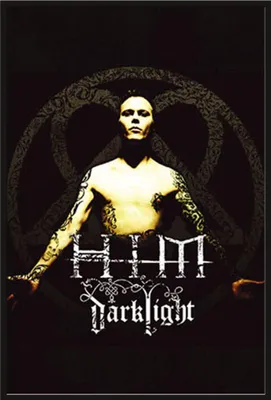 Image de HIM - Affiche - Darklight + cadre interchangeable, Shinsuke® Maxi en plastique noir, vitre en acrylique