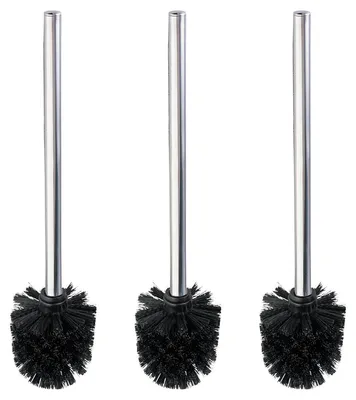 Produktbild von WENKO WC-Bürste mit Edelstahlstiel Glänzend 3er Set