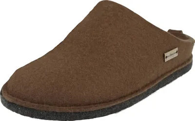 Produktbild von Haflinger Damen Hausschuh Herren Pantoffel Wollfilz anatomisch Flair Soft 311010, Größe:46 EU, Farbe:Braun