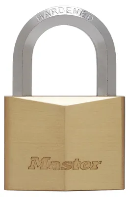 Image de Cadenas à clé MASTER LOCK laiton, l.40 mm