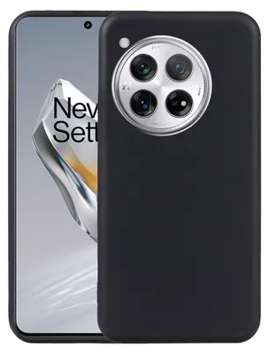 Produktbild von Für OnePlus 12 Silikon TPU Schutz Hülle Case Cover Flexibel ultra dünn Schwarz